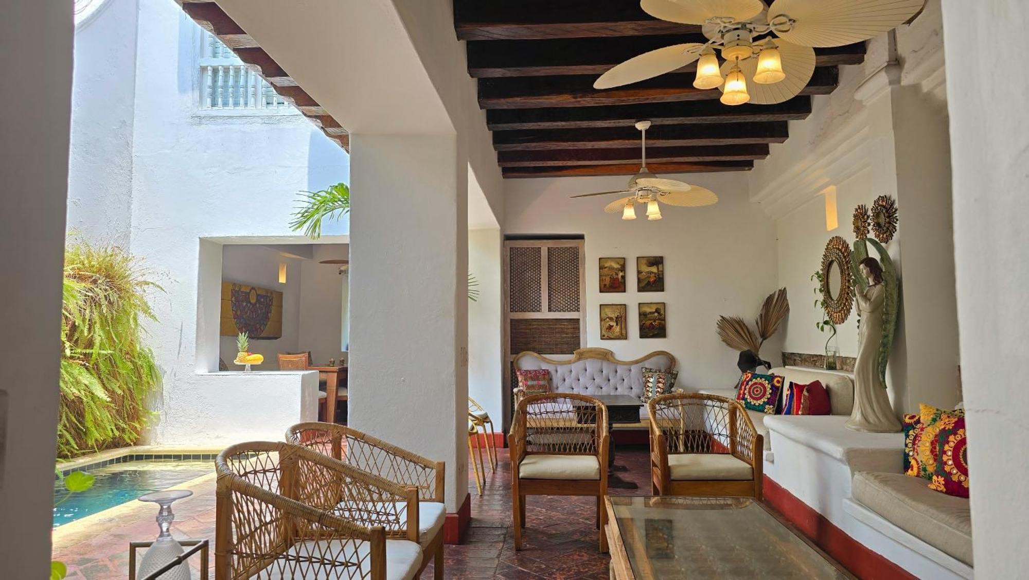 Hotel Casa La Tablada Cartagena Eksteriør bilde